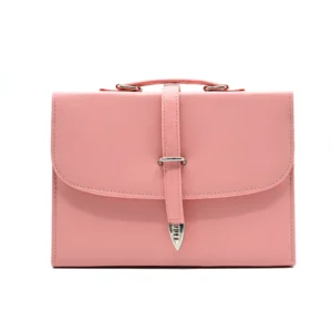 Toteva Square Top Handle Bag Pink